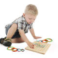 Wooden Manipulative Material Graphical Educational Toys